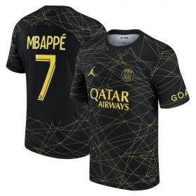 Goedkope Paris Saint Germain Mbappé 7 Jordan Vierde Shirt 2022-23